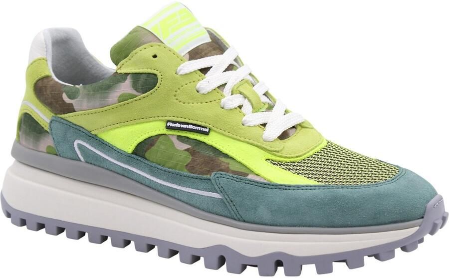 Floris van Bommel SFM-10247 Sneaker De Gripper 08.01 Green G1 2