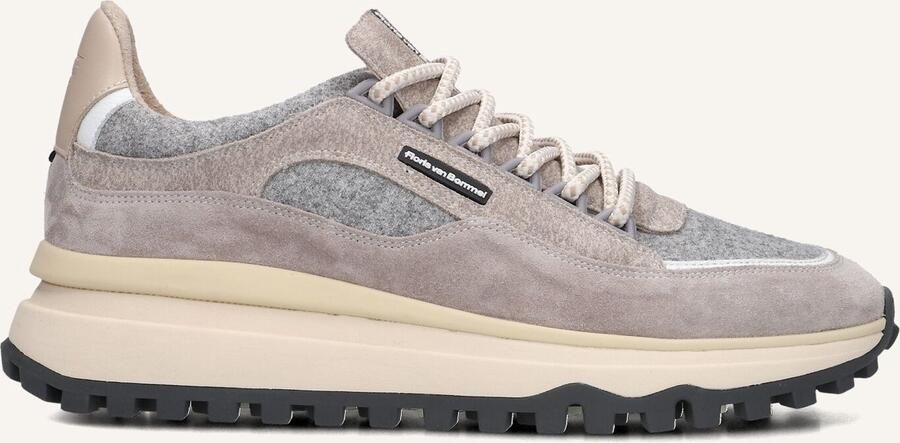 FLORIS VAN BOMMEL Lage Sneakers Heren Sfm-10248 De Gripper Maat: 42⅔ Materiaal: Suède Kleur: Beige - Foto 7