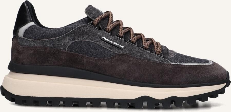 FLORIS VAN BOMMEL Lage Sneakers Heren Sfm-10248 De Gripper Maat: 41⅓ Materiaal: Suède Kleur: Grijs - Foto 10