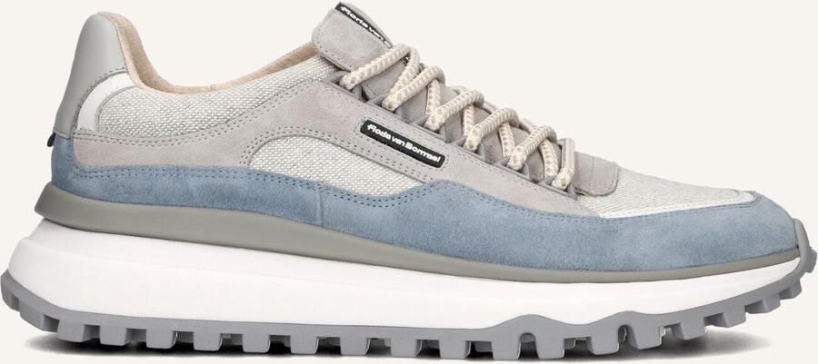 FLORIS VAN BOMMEL Lage Sneakers Heren Sfm-10248 De Gripper Maat: 46⅔ Materiaal: Textiel Kleur: Grijs - Foto 4