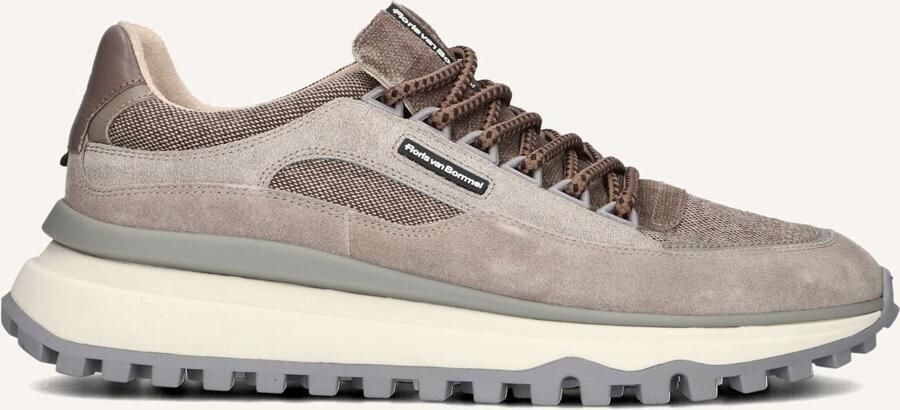 FLORIS VAN BOMMEL Lage Sneakers Heren Sfm-10248 De Gripper Maat: 41⅓ Materiaal: Textiel Kleur: Taupe - Foto 4