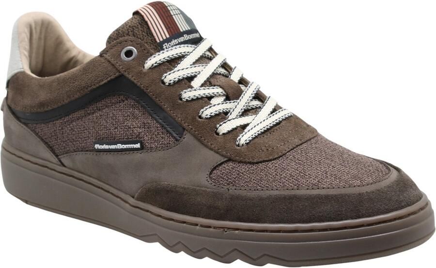 Floris van Bommel Sfm-10256 De Kupster Sneakers Textiel Heren Bruin - Foto 5