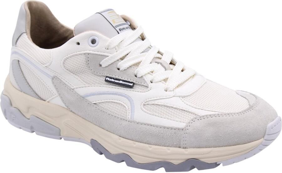 FLORIS VAN BOMMEL Lage Sneakers Heren Sfm-10258 De Rezer Maat: 48⅔ Materiaal: Suède Kleur: Beige - Foto 10