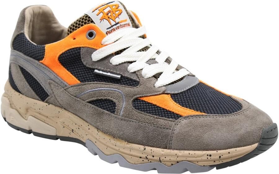 Floris van Bommel Sfm-10258 De Rezer Sneakers Textiel Heren Multi - Foto 4