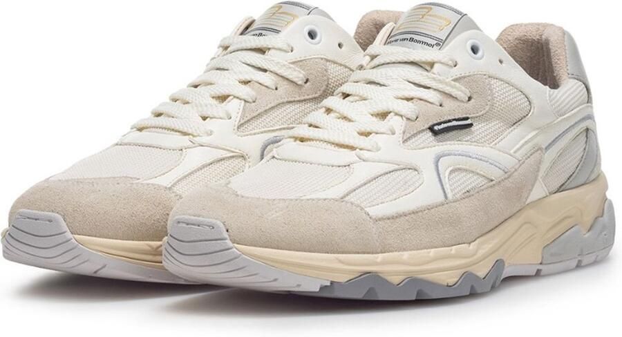 FLORIS VAN BOMMEL Lage Sneakers Heren Sfm-10258 De Rezer Maat: 42 Materiaal: Suède Kleur: Beige