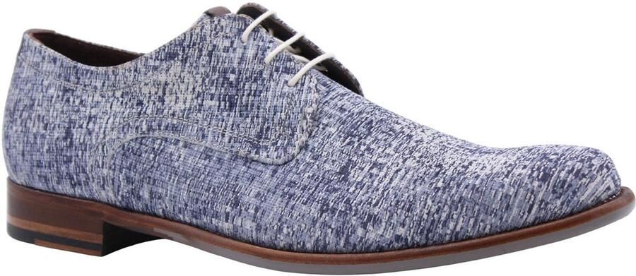 FLORIS VAN BOMMEL Nette Schoenen Heren Sfm-30316 De Draver Maat: 45⅓ Materiaal: Textiel Kleur: Grijs - Foto 6