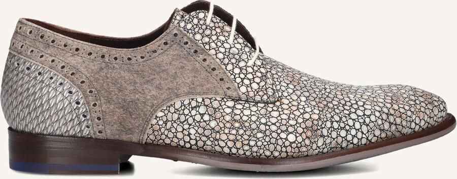 FLORIS VAN BOMMEL Nette Schoenen Heren Sfm-30361 De Stapper Maat: 44⅔ Kleur: Grijs - Foto 2