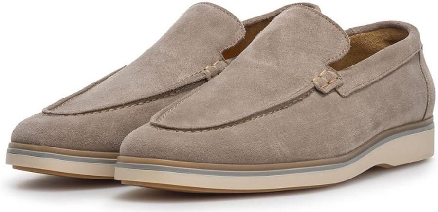 Floris van Bommel Sfm-40023 De Oister Loafers Heren Instappers Taupe - Foto 6