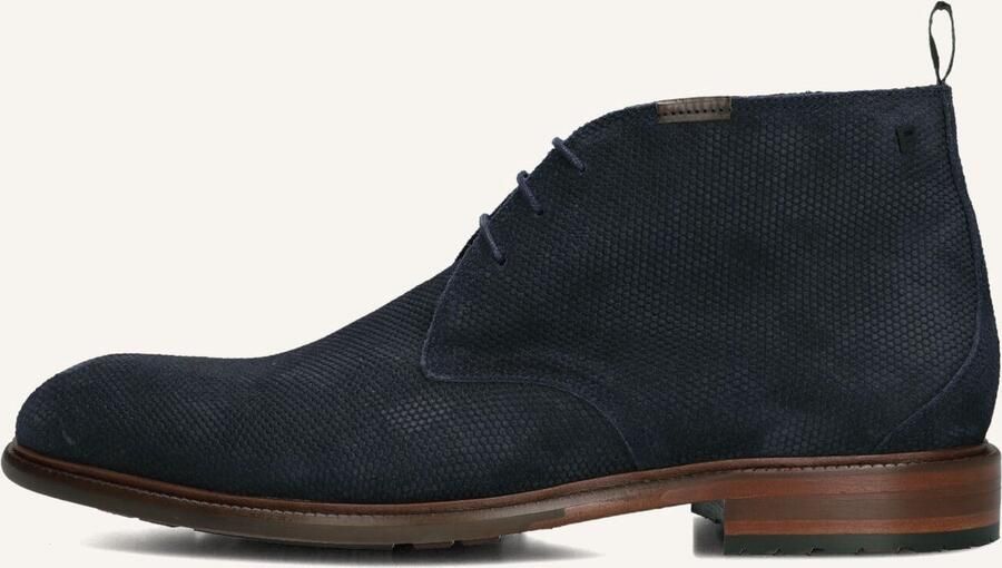 FLORIS VAN BOMMEL Nette Schoenen Heren Sfm-50132 De Normer Maat: 44 Materiaal: Suède Kleur: Blauw - Foto 3