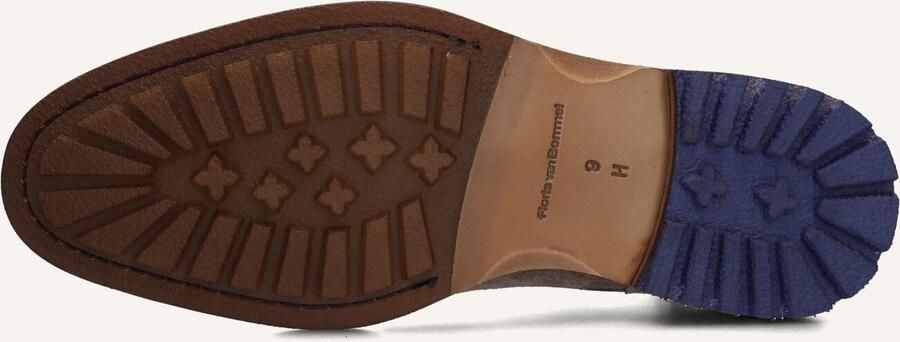 Floris van Bommel CFEPI~11.25~~~~~~~~~~~~~~~~~~~ Vrije tijd half-hoogHeren veterschoenHeren sneakers Taupe - Foto 4