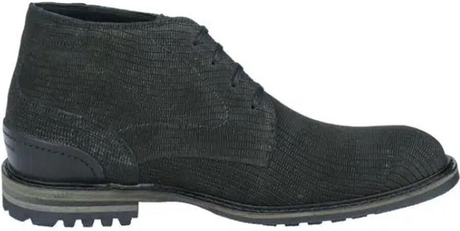 Floris van Bommel CREPI~11.28~~~~~~~~~~~~~~~~~~~ Vrije tijd half-hoog Heren veterschoen Heren sneakers Zwart