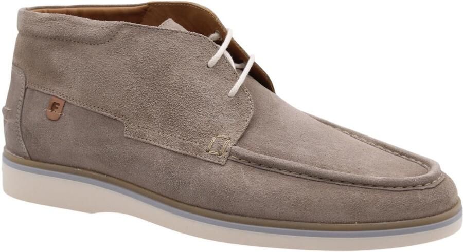 FLORIS VAN BOMMEL Veterschoenen Heren Sfm-50185 De Oister 42⅔ Suède Beige - Foto 9