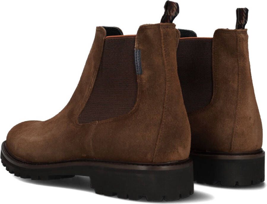 FLORIS VAN BOMMEL Chelsea Boots Heren Sfm-60018 Maat: 43⅓ Materiaal: Suède Kleur: Cognac - Foto 6