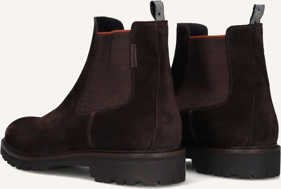 FLORIS VAN BOMMEL Chelsea Boots Heren Sfm-60018 Sturdi Maat: 44 Materiaal: Suède Kleur: Bruin - Foto 3