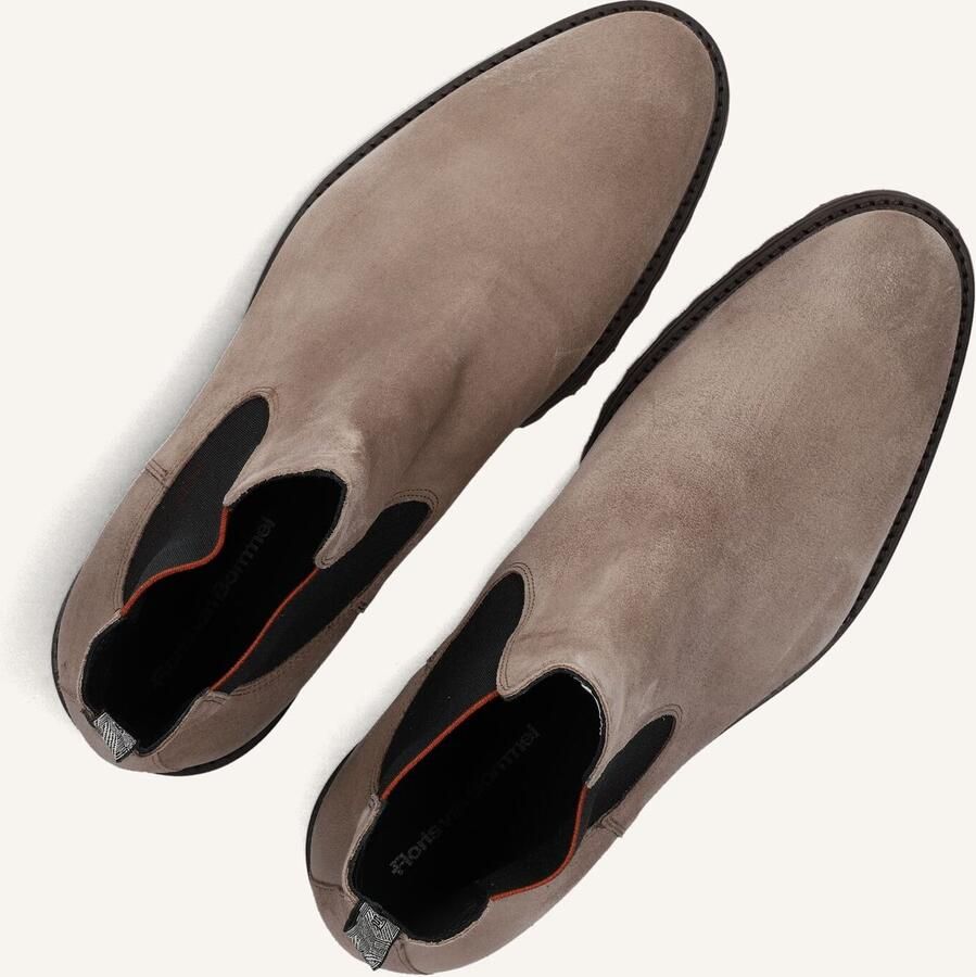 FLORIS VAN BOMMEL Chelsea Boots Heren Sfm-60018 Sturdi Maat: 45⅓ Materiaal: Suède Kleur: Taupe - Foto 2