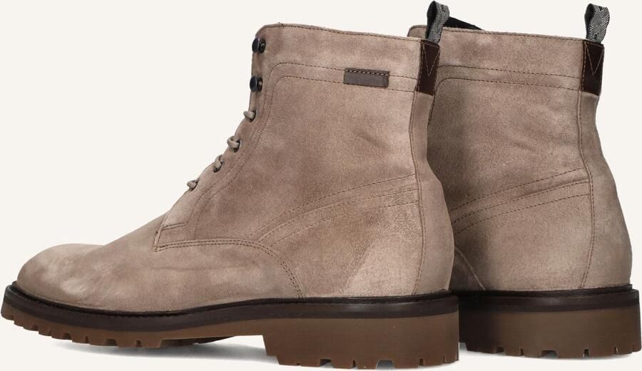 FLORIS VAN BOMMEL Veterboots Heren Sfm-80033 Sturdi Maat: 44⅔ Materiaal: Suède Kleur: Taupe - Foto 3