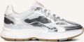 FLORIS VAN BOMMEL Lage Sneakers Dames Sfw-10101 Lakleer Zilver - Zilver