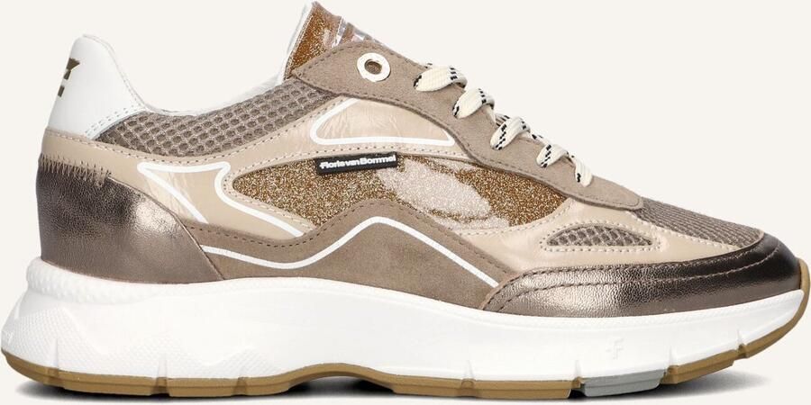FLORIS VAN BOMMEL Lage Sneakers Dames Sfw-10101 Maat: 41 Materiaal: Suède Kleur: Bronskleurig - Foto 2