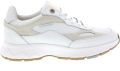 FLORIS VAN BOMMEL Lage Sneakers Dames Sfw-10101 Textiel Wit - Wit