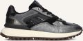 FLORIS VAN BOMMEL Lage Sneakers Dames Sfw-10128 Noppi Leer Zilverkleurig - Zilver