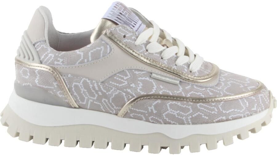Floris van Bommel SFW-10131-34-02 dames sneakers beige - Foto 3