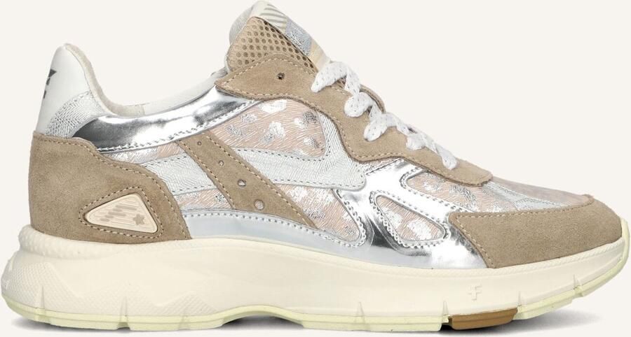 FLORIS VAN BOMMEL Lage Sneakers Dames Sfw-10152 Daysi Maat: 39 Materiaal: Textiel Kleur: Beige