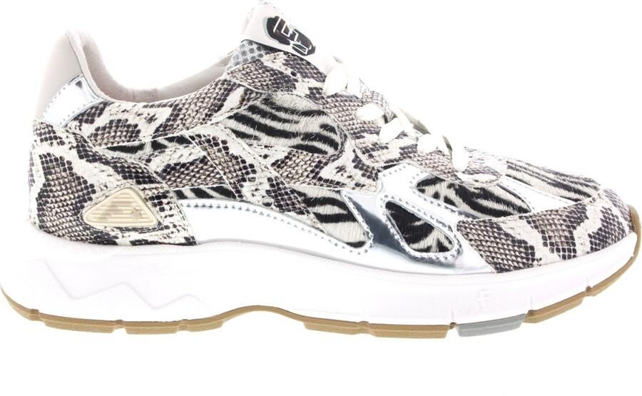 FLORIS VAN BOMMEL Lage Sneakers Dames Sfw-10167 Daysi Maat: 42 Materiaal: Leer Kleur: Wit