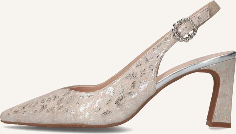 FLORIS VAN BOMMEL Slingbacks Dames Sfw-20055 Giuli Maat: 39 Materiaal: Suède Kleur: Beige - Foto 6