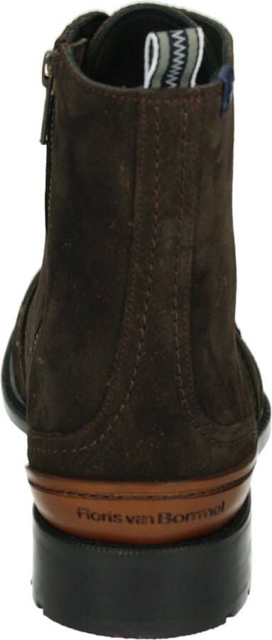Floris van Bommel SFW-50028-21-03~~~~~~~~~~~~~~~ Hoge sneakersVeterlaarzenDames veterschoenenDames sneakersHalf-hoge schoenen Bruin - Foto 5