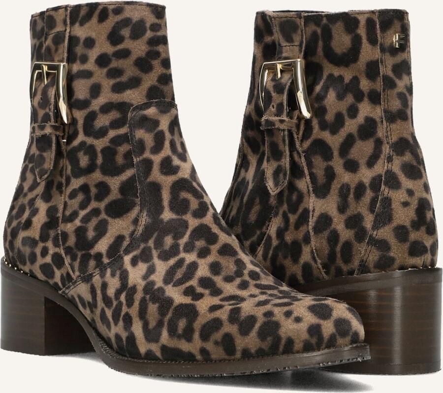 FLORIS VAN BOMMEL Enkellaarsjes Dames Sfw-50065 Evi Maat: 41 Materiaal: Suède Kleur: Bruin - Foto 2