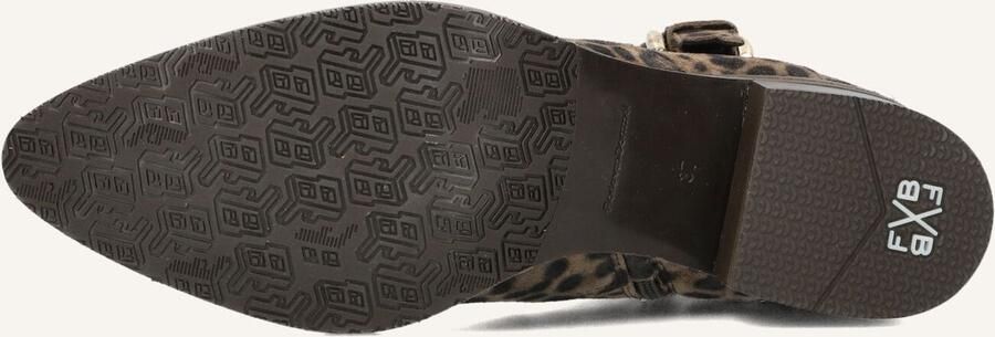 FLORIS VAN BOMMEL Enkellaarsjes Dames Sfw-50065 Evi Maat: 41 Materiaal: Suède Kleur: Bruin - Foto 3