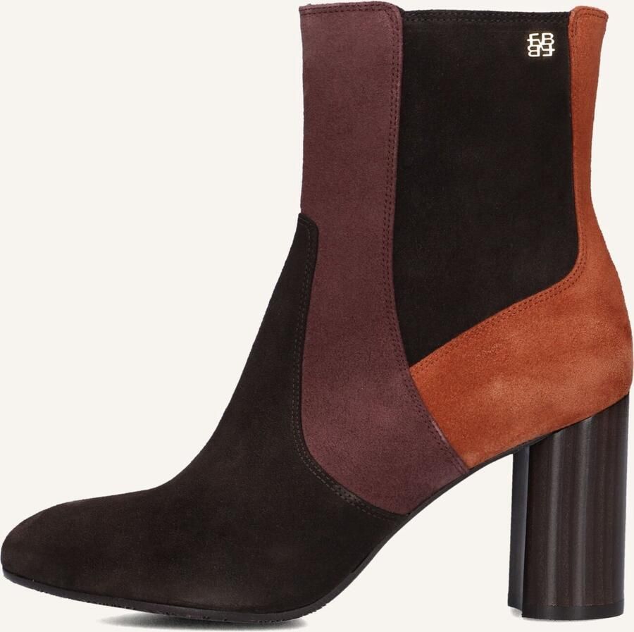 FLORIS VAN BOMMEL Enkellaarsjes Dames Sfw-50075 Kaci Maat: 40 Materiaal: Suède Kleur: Bruin - Foto 2