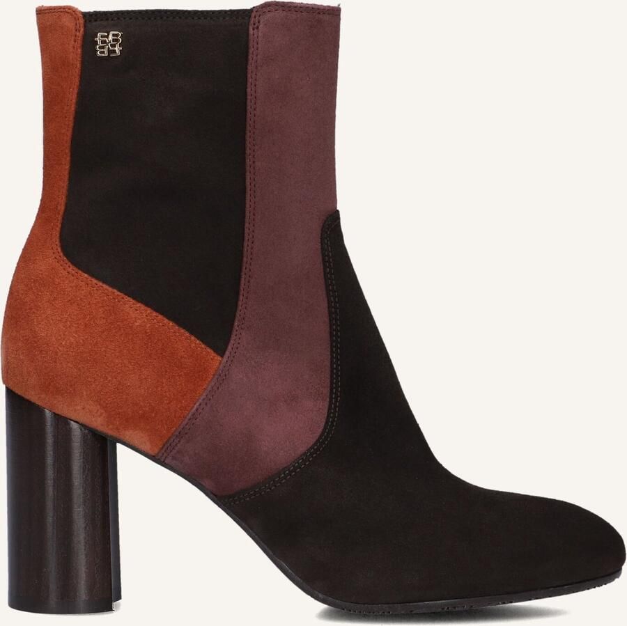 FLORIS VAN BOMMEL Enkellaarsjes Dames Sfw-50075 Kaci Maat: 39 Materiaal: Suède Kleur: Bruin - Foto 2