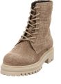 Floris van Bommel Wonki 04.23 suède veterboots taupe - Bruin