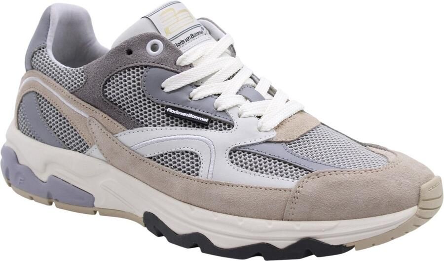 Floris van Bommel Sneaker De Rezer 01.17 SFM-10258-22-03 Lightbrown Grijs Combi