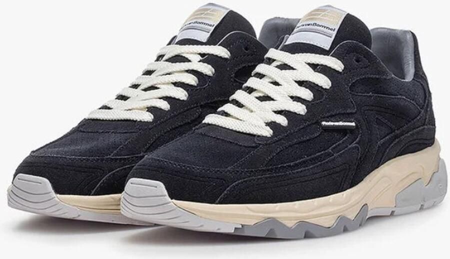 Floris van Bommel Sneaker De Rezer 02.06 SFM-10257-41-01 Donkerblauw