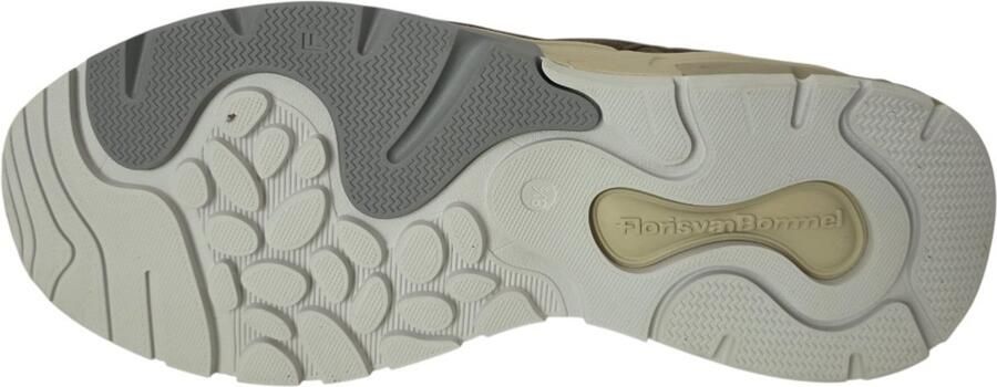 Floris van Bommel De Rezer 01.45 suède sneakers taupe - Foto 4