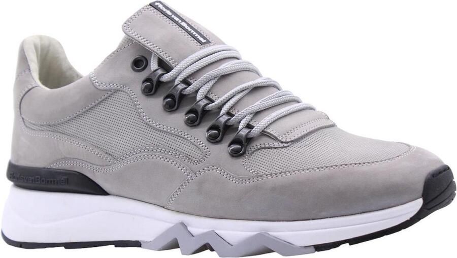 Floris van Floris van Bommel van Floris van Bommel Sneakers Heren Lage sneakers Herenschoenen Leer SFM-10135 Grijs - Foto 18