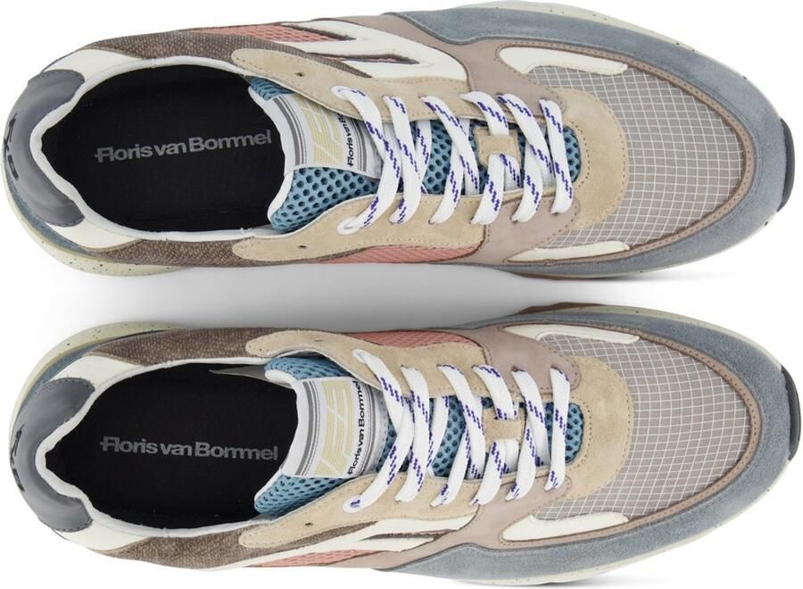 Floris van Bommel sneakers blauw