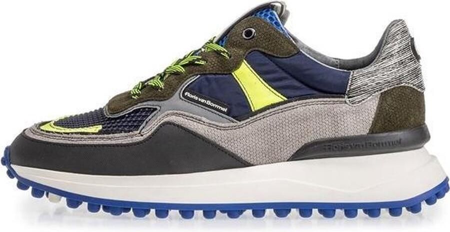 Floris van bommel 16314 03 Dark Blue G+ Wijdte Sneakers lage-sneakers
