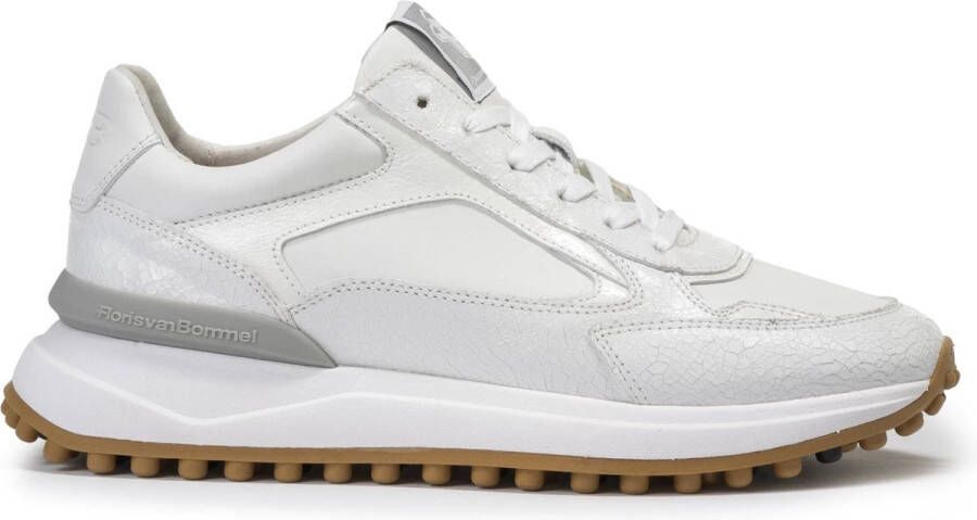 Floris van Bommel Sneakers Dames Lage sneakers Damesschoenen Leer SFW-10099 Wit