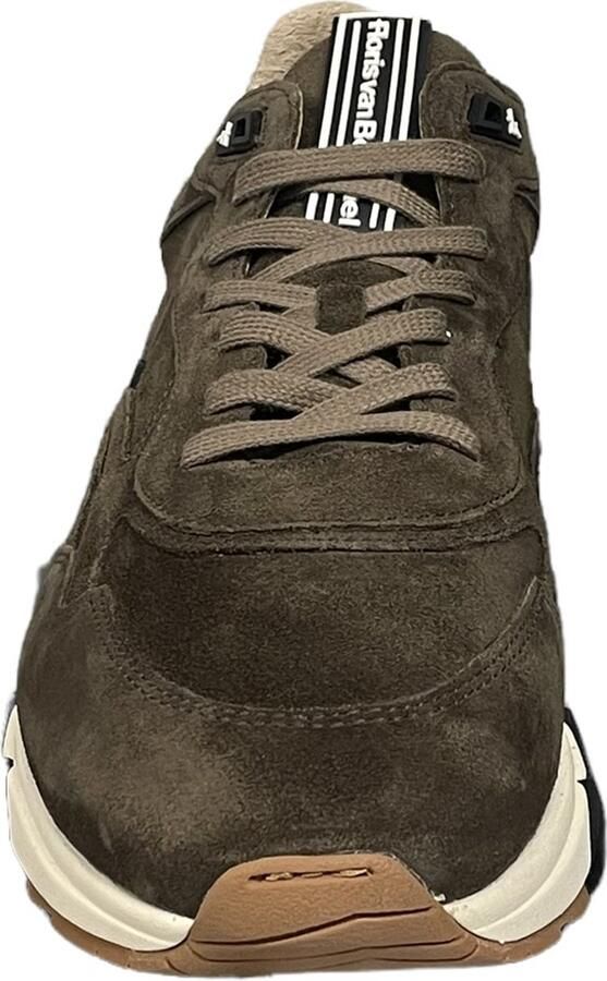 Floris van Floris van Bommel van Floris van Bommel Sneakers Heren Lage sneakers Herenschoenen Suède SFM-10136 Bruin - Foto 13