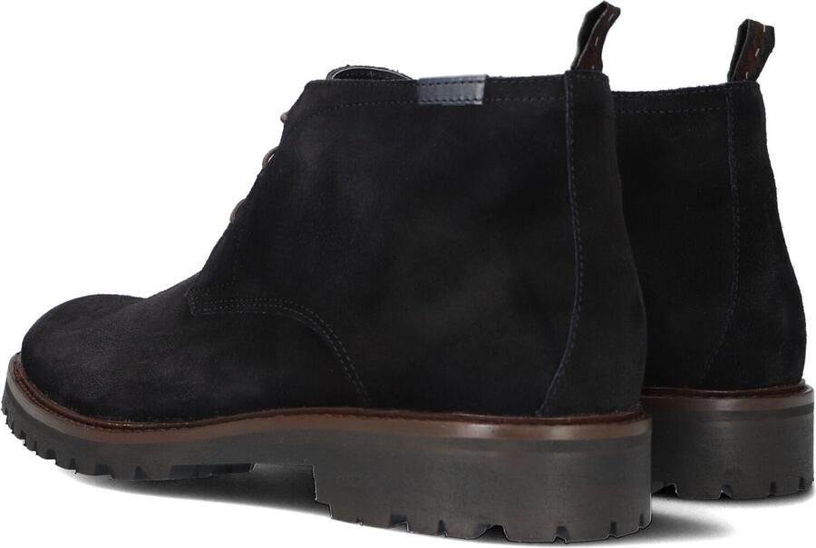 Floris van Bommel STURDI 01.14 Volwassenen Heren sneakersHeren veterschoenVrije tijd half-hoog Zwart - Foto 5