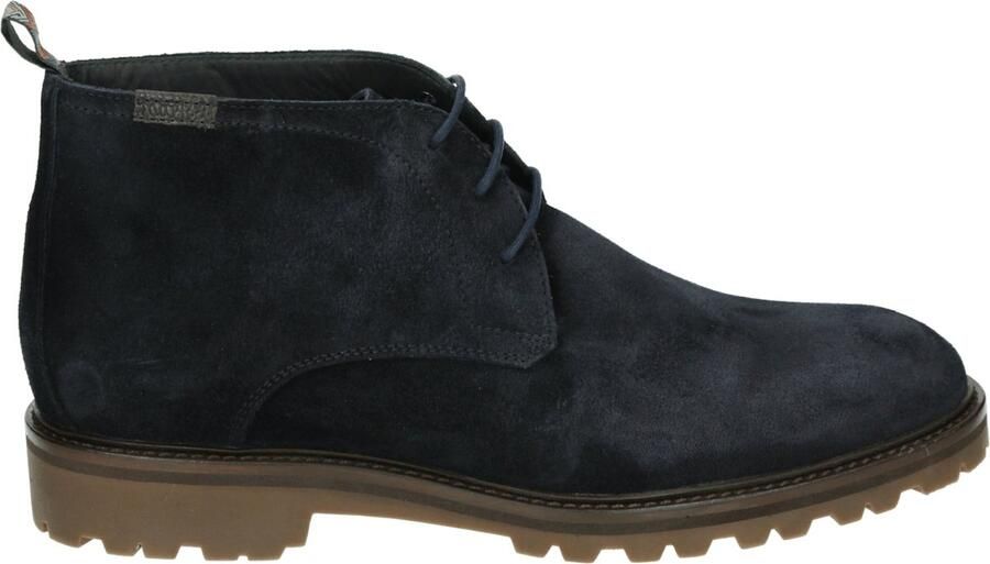 Floris van Bommel STURDI~01.16~~~~~~~~~~~~~~~~~~ Vrije tijd half-hoog Heren veterschoen Heren sneakers Blauw