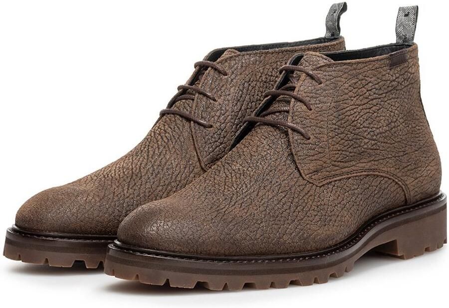 Floris van Bommel Sturdi 01.44 bruine herenboot Bonne Shoe