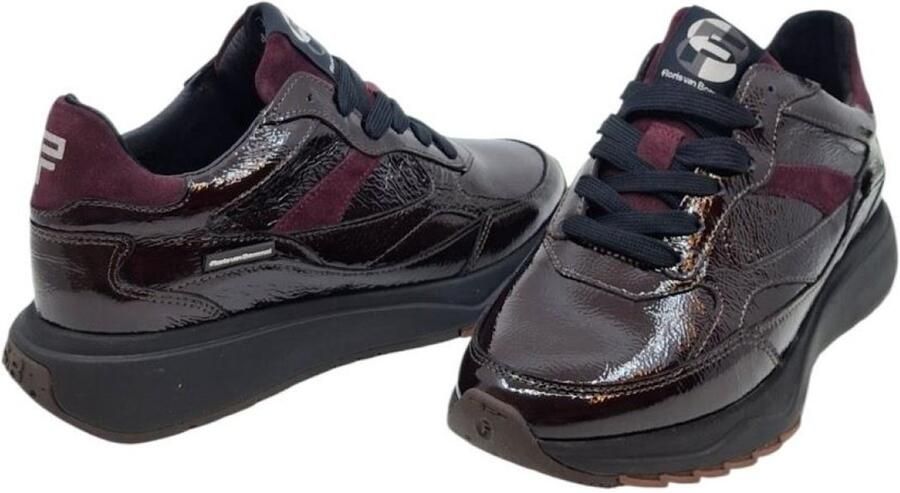 Floris van Bommel Suvi 05.08 Dark Red Lak sneaker steunzolen - Foto 4