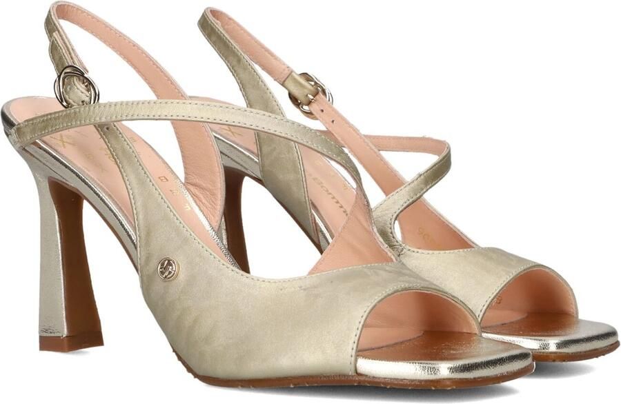 FLORIS VAN BOMMEL Slingbacks Dames Sfw-90065 Leer Goud