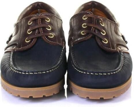 Floris van Bommel Van Bommel 10470 Sportieve veterschoen men (10+) bluebeige 11 darkblue Leer - Foto 16
