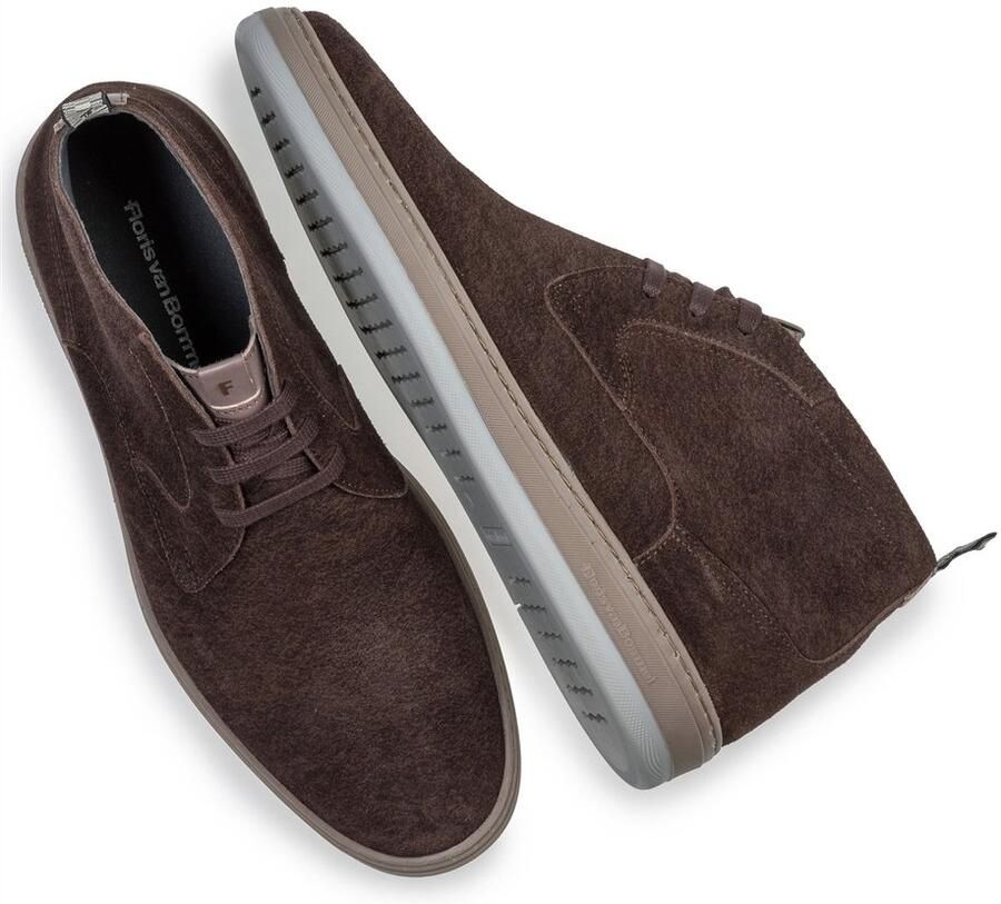 Floris van Bommel Veterschoenen bruin