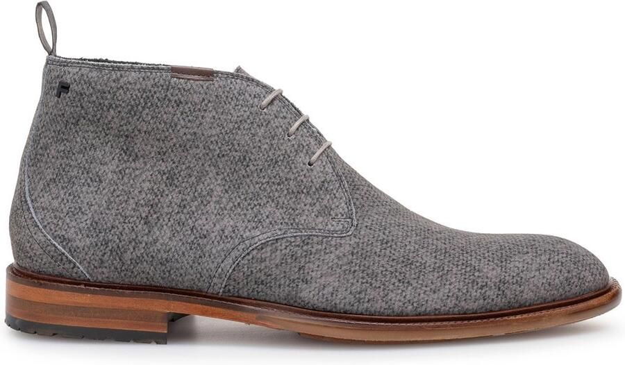 Floris van Bommel Veterschoenen grijs